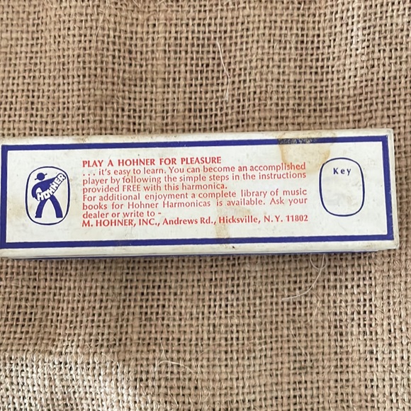 Hohner Marine Band No 1896 Harmonica a440 Key of C. Original box. - Picture 3 of 12